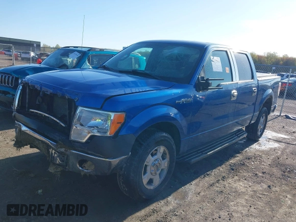2009 Ford F-150 XL with VIN 1FTPW14V59KC52255, listed as a IAAI auction lot 42123114 with 190,641 mi miles and . Bid and sale history available at DreamBid. Image 2.