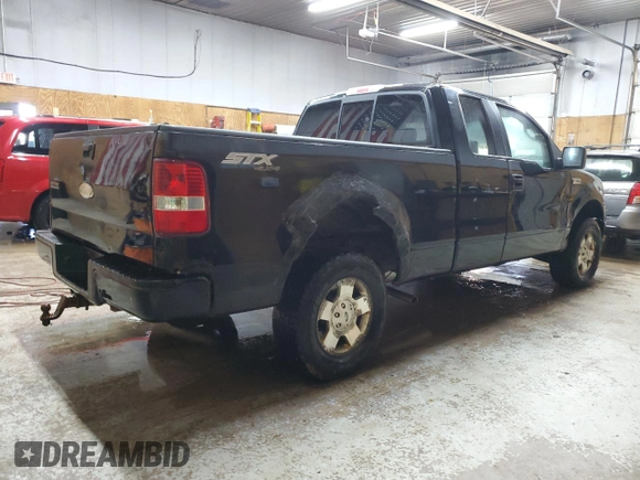 2006 Ford F-150 STX with VIN 1FTRX14W36FA20773, listed as a Copart auction lot 56511095 with 180,738 mi miles and Salvage title. Bid and sale history available at DreamBid. Image 3.