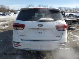 2018 Kia Sorento SX with VIN 5XYPKDA50JG362982, listed as a Copart auction lot 89136045 with 107,943 mi miles and Salvage Title. Bid and sale history available at DreamBid. Image 6.