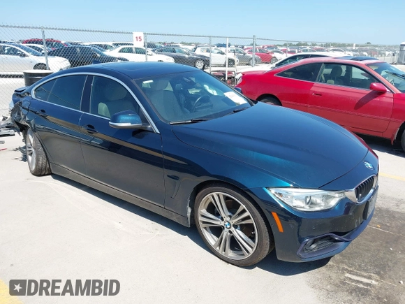 2017 BMW 4 Series 430i with VIN WBA4F7C3XHG788932, listed as a IAAI auction lot 42343313 with 85,010 mi miles and . Bid and sale history available at DreamBid. Image 1.