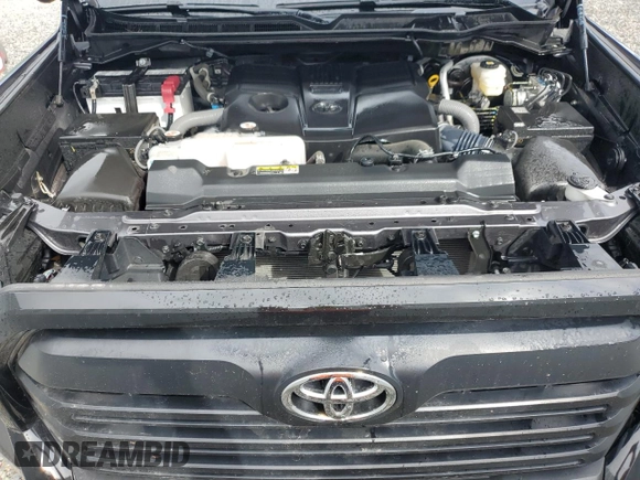 2023 Toyota Tundra SR with VIN 5TFKB5DB3PX107136, listed as a Copart auction lot 80762464 with 19,534 mi miles and Clean title. Bid and sale history available at DreamBid. Image 11.