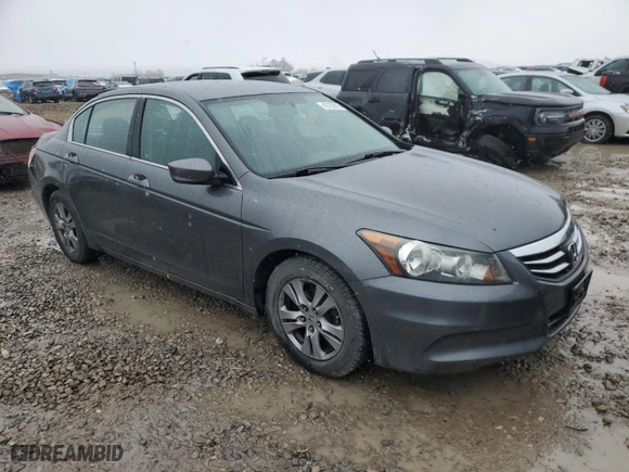 2011 Honda Accord Sdn SE with VIN 1HGCP2F60BA131959, listed as a Copart auction lot 45752615 with 76,389 mi miles and Salvage Title. Bid and sale history available at carsss.com. Image 4.