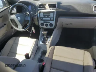 2008 Volkswagen Eos Turbo with VIN WVWBA71F38V030318, listed as a Copart auction lot 53055455 with 143,080 mi miles and Salvage Title. Bid and sale history available at DreamBid. Image 8.