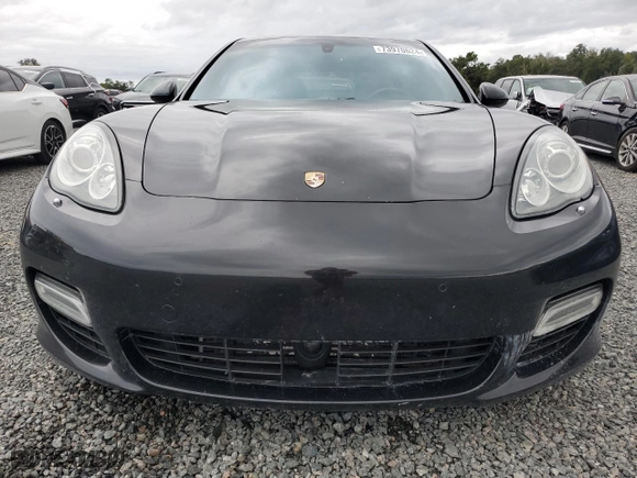2011 Porsche Panamera Turbo with VIN WP0AC2A70BL090657, listed as a Copart auction lot 73970624 with 0 mi miles and Salvage Title. Bid and sale history available at carsss.com. Image 5.