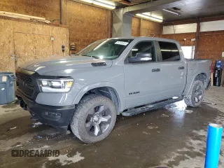 2020 Ram 1500 Big Horn with VIN 1C6SRFFTXLN409687, listed as a Copart auction lot 66389645 with 60,188 mi miles and Salvage title. Bid and sale history available at DreamBid. Image 1.