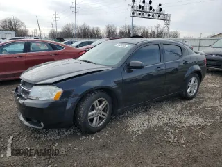 2010 Dodge Avenger R/T with VIN 1B3CC5FB2AN129664, listed as a Copart auction lot 46320585 with 100,667 mi miles and Salvage Title. Bid and sale history available at carsss.com. Image 1.