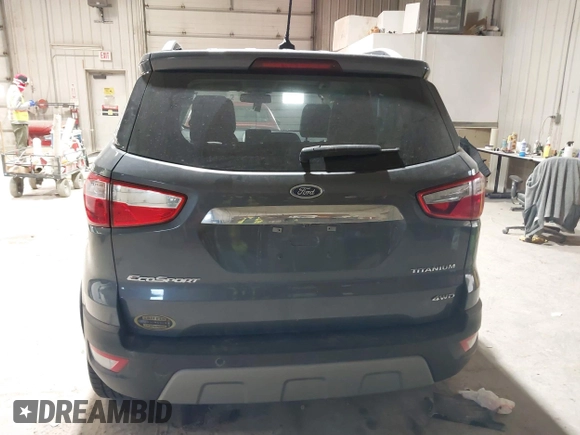 2021 Ford EcoSport Titanium z VIN MAJ6S3KL6MC398208, wystawiony jako IAAI lot #41770252 z przebiegiem 78 569 mil mil oraz . Historia ofert i sprzedaży dostępna na DreamBid. Obrazek 16.
