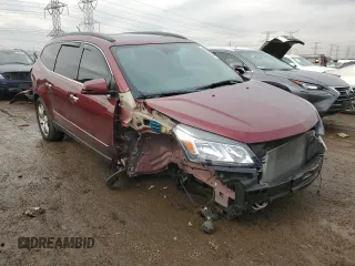 2017 Chevrolet Traverse Premier with VIN 1GNKVJKD7HJ259663, listed as a Copart auction lot 45358935 with 80,767 mi miles and Salvage Title. Bid and sale history available at DreamBid. Image 4.