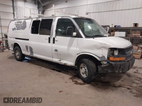 2007 Chevrolet Express Cargo with VIN 1GCGG29U171229044, listed as a IAAI auction lot 41470105 with 309,858 mi miles and . Bid and sale history available at DreamBid. Image 1.