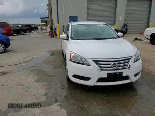 2015 Nissan Sentra S with VIN 3N1AB7AP1FY301302, listed as a Copart auction lot 53671685 with 71,041 mi miles and Salvage Title. Bid and sale history available at carsss.com. Image 13.