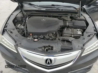 2015 Acura TLX V6 Advance with VIN 19UUB2F77FA002604, listed as a Copart auction lot 48349805 with 125,276 mi miles and Salvage Title. Bid and sale history available at carsss.com. Image 11.