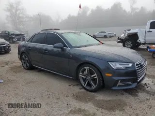 2017 Audi A4 Premium Plus with VIN WAULNAF49HN028342, listed as a Copart auction lot 84749944 with 66,932 mi miles and Salvage Title. Bid and sale history available at carsss.com. Image 4.