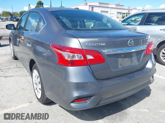 2017 Nissan Sentra SV with VIN 3N1AB7AP3HL698219, listed as a IAAI auction lot 41793158 with 101,133 mi miles and . Bid and sale history available at DreamBid. Image 3.