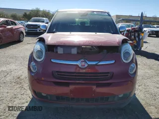 2014 FIAT 500L Lounge with VIN ZFBCFACH6EZ029883, listed as a Copart auction lot 80558044 with 116,997 mi miles and Salvage Title. Bid and sale history available at carsss.com. Image 5.