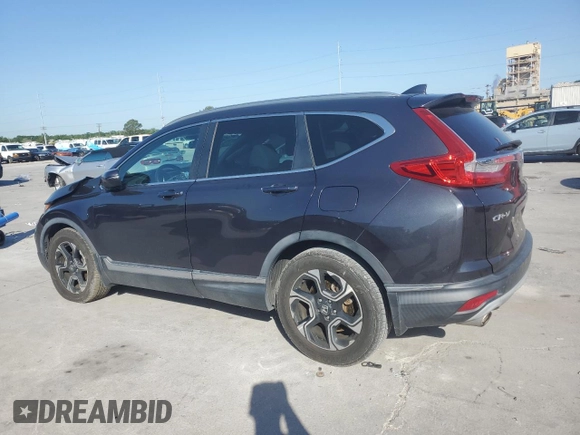 2017 Honda CR-V Touring with VIN 7FARW1H98HE022568, listed as a Copart auction lot 52231985 with 84,774 mi miles and Salvage Title. Bid and sale history available at carsss.com. Image 2.