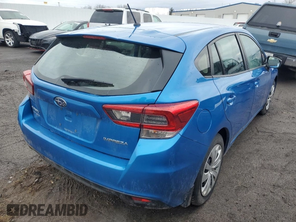 2023 Subaru Impreza with VIN 4S3GTAB60P3720467, listed as a Copart auction lot 47695905 with 21,721 mi miles and Salvage title. Bid and sale history available at DreamBid. Image 3.