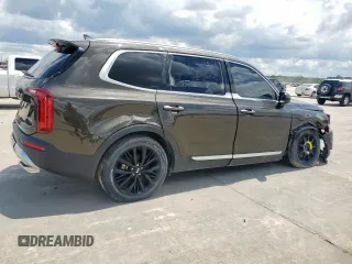 2020 Kia Telluride SX z VIN 5XYP5DHC1LG038521, wystawiony jako Copart lot #55861575 z przebiegiem 56 694 mil mil oraz Czysty tytuł • Clean title. Historia ofert i sprzedaży dostępna na DreamBid. Obrazek 3.