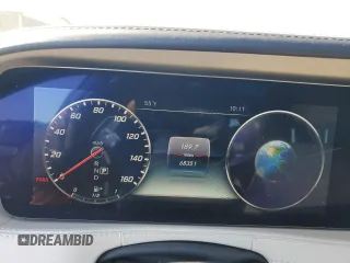 2020 Mercedes-Benz S-Class S 560 with VIN WDDUG8DBXLA521688, listed as a Copart auction lot 49574515 with 68,351 mi miles and Salvage Title. Bid and sale history available at carsss.com. Image 9.