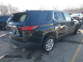 2022 Chevrolet Traverse LS with VIN 1GNERFKW1NJ100164, listed as a IAAI auction lot 41137708 with 49,805 mi miles and . Bid and sale history available at DreamBid. Image 4.