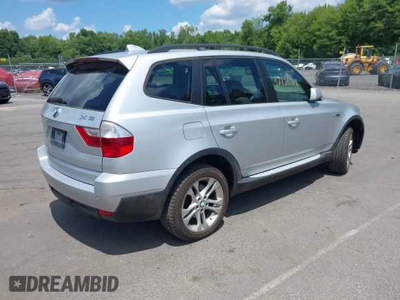 2008 BMW X3 3.0si with VIN WBXPC93478WJ09107, listed as a IAAI auction lot 42825318 with 155,387 mi miles and . Bid and sale history available at DreamBid. Image 4.