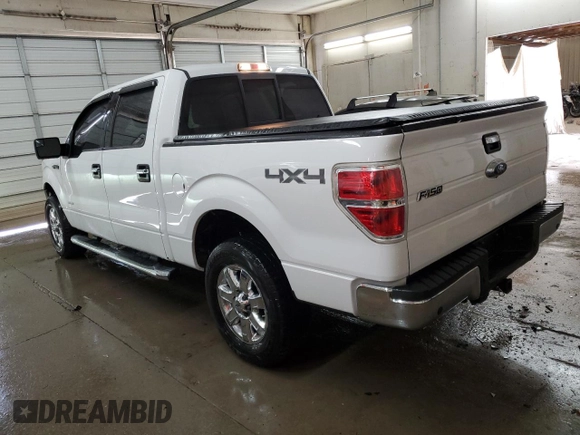 2014 Ford F-150 XL with VIN 1FTFW1ET5EFB75690, listed as a Copart auction lot 47824635 with 194,649 mi miles and Salvage Title. Bid and sale history available at carsss.com. Image 2.