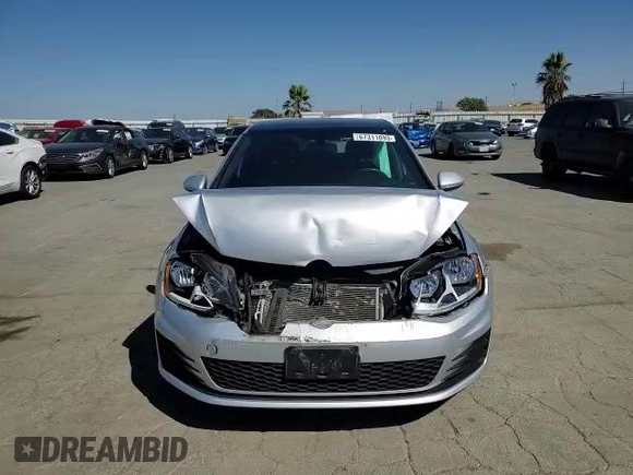 2015 Volkswagen Golf GTI Autobahn with VIN 3VW4T7AU6FM091068, listed as a Copart auction lot 67311093 with 46,042 mi miles. Bid and sale history available at carsss.com. Image 11.