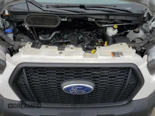 2023 Ford Transit with VIN 1FTBF2YG9PKA02445, listed as a Copart auction lot 64476254 with 24,922 mi miles and Salvage Title. Bid and sale history available at DreamBid. Image 12.