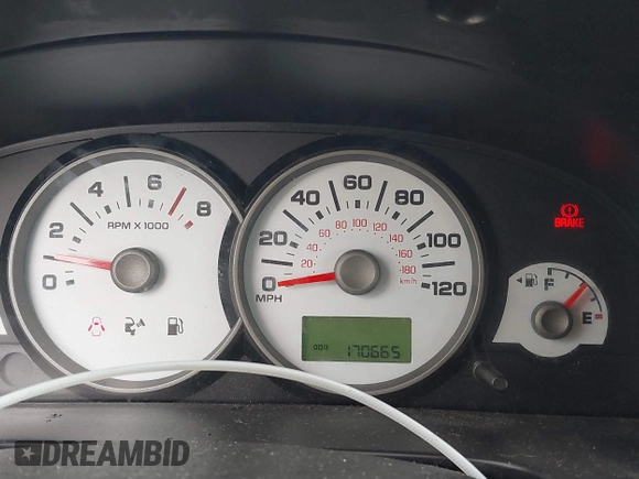 2005 Ford Escape XLS Value with VIN 1FMYU92Z05KB22565, listed as a IAAI auction lot 42277844 with 170,665 mi miles and . Bid and sale history available at DreamBid. Image 7.