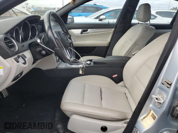 2013 Mercedes-Benz C-Class C 250 Sport with VIN WDDGF4HB4DR255090, listed as a Copart auction lot 77654744 with 154,192 mi miles and Salvage Title. Bid and sale history available at carsss.com. Image 7.