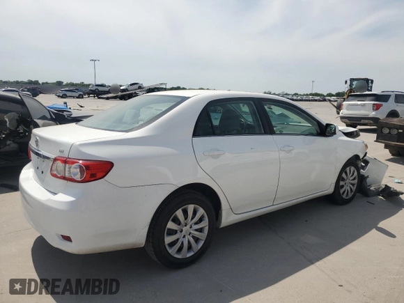2013 Toyota Corolla L with VIN 5YFBU4EE4DP182127, listed as a Copart auction lot 53725815 with 108,078 mi miles and Salvage Title. Bid and sale history available at carsss.com. Image 3.