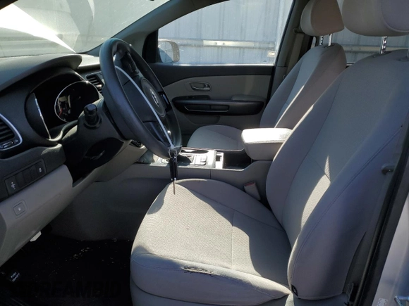 2016 Kia Sedona LX with VIN KNDMB5C16G6136637, listed as a Copart auction lot 84616904 with 154,621 mi miles and Clean Title. Bid and sale history available at carsss.com. Image 7.