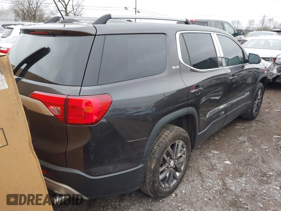 2018 GMC Acadia SLE with VIN 1GKKNKLA8JZ125050, listed as a IAAI auction lot 41912830 with 1 mi miles. Bid and sale history available at carsss.com. Image 4.