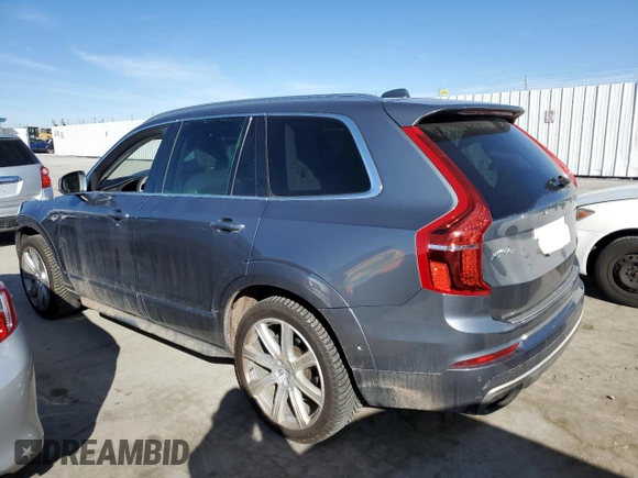 2016 Volvo XC90 T6 Inscription z VIN YV4A22PL8G1048227, wystawiony jako Copart lot #48582785 z przebiegiem 99 830 mil mil oraz Szkoda całkowita • Salvage title. Historia ofert i sprzedaży dostępna na DreamBid. Obrazek 2.