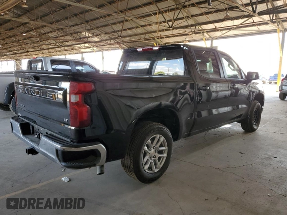 2024 Chevrolet Silverado 1500 LT with VIN 3GCPDKEK1RG446661, listed as a Copart auction lot 51703265 with 0 mi miles and Salvage Title. Bid and sale history available at carsss.com. Image 3.