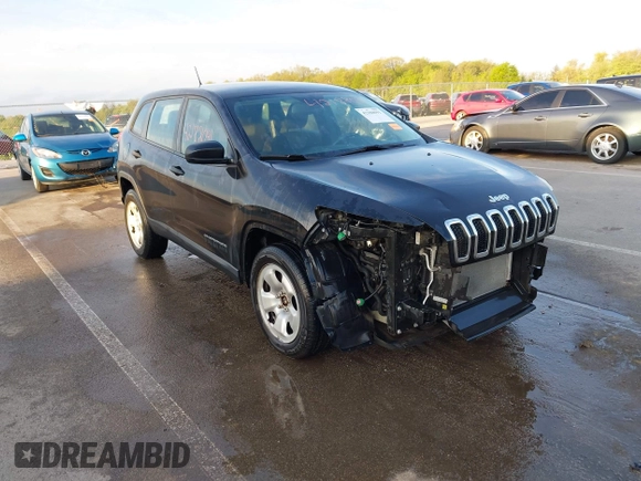 2016 Jeep Cherokee Sport with VIN 1C4PJLAB2GW136778, listed as a IAAI auction lot 42188091 with 120,866 mi miles and . Bid and sale history available at DreamBid. Image 1.