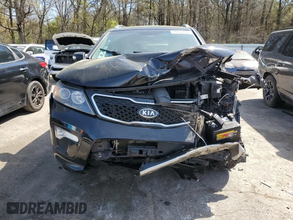 2011 Kia Sorento SX with VIN 5XYKWDA2XBG119038, listed as a Copart auction lot 50416895 with Not Provided miles and Salvage Title. Bid and sale history available at carsss.com. Image 5.