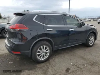 2020 Nissan Rogue SV with VIN JN8AT2MV8LW122608, listed as a Copart auction lot 50963965 with 76,499 mi miles and Salvage Title. Bid and sale history available at carsss.com. Image 3.