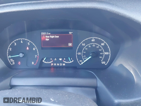 2024 Ford Transit Passenger XL with VIN 1FBAX2C82RKA51776, listed as a IAAI auction lot 42218695 with 23,221 mi miles and . Bid and sale history available at DreamBid. Image 7.