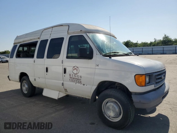2006 Ford Econoline Cargo with VIN 1FTSS34L56HA71231, listed as a Copart auction lot 53383235 with 186,021 mi miles and Clean Title. Bid and sale history available at DreamBid. Image 4.
