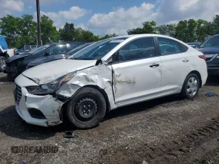 2021 Hyundai Accent SE with VIN 3KPC24A62ME136449, listed as a Copart auction lot 56589355 with 60,955 mi miles and Salvage title. Bid and sale history available at DreamBid. Image 1.
