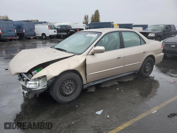 2002 Honda Accord LX z VIN 1HGCG16482A019354, wystawiony jako Copart lot #82333274 z przebiegiem 70 140 mil mil oraz Szkoda całkowita • Salvage title. Historia ofert i sprzedaży dostępna na DreamBid. Obrazek 1.