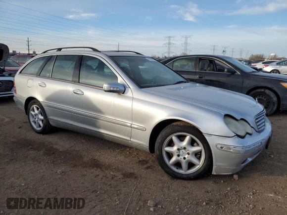2003 Mercedes-Benz C 240 z VIN WDBRH81J23F385907, wystawiony jako Copart lot #41348675 z przebiegiem 147 913 mil mil oraz Tytuł czysty. Historia ofert i sprzedaży dostępna na DreamBid. Obrazek 4.