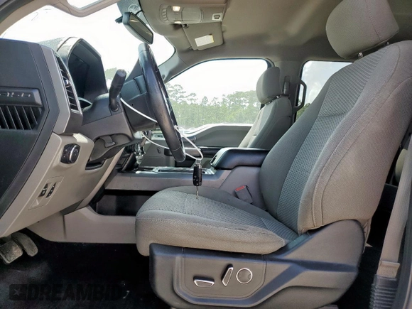 2017 Ford F-150 XL with VIN 1FTEW1C80HFB77877, listed as a Copart auction lot 61271855 with 189,185 mi miles and Salvage title. Bid and sale history available at DreamBid. Image 7.
