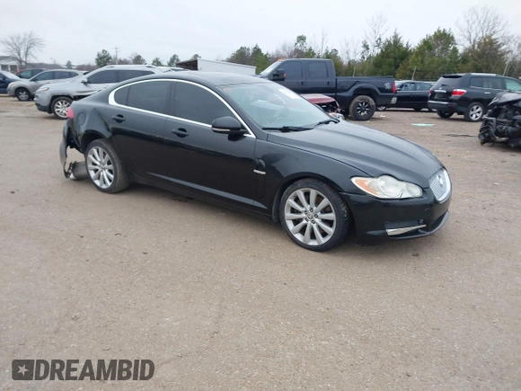 2010 Jaguar XF Premium Luxury with VIN SAJWA0GB9ALR58747, listed as a IAAI auction lot 41261594 with 1 mi miles. Bid and sale history available at carsss.com. Image 1.