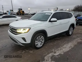 2021 Volkswagen Atlas SEL with VIN 1V2ER2CA3MC509997, listed as a Copart auction lot 83941054 with 77,462 mi miles and Salvage title. Bid and sale history available at DreamBid. Image 1.