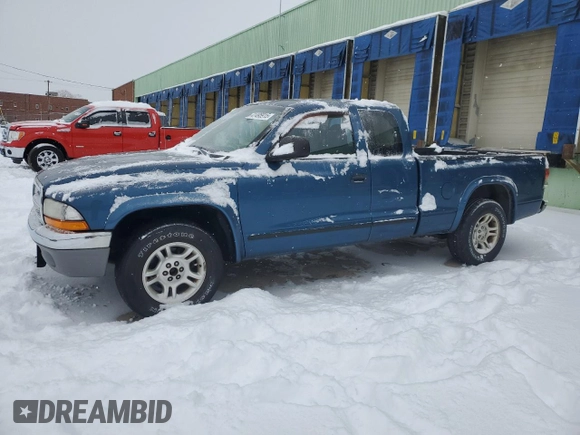 2003 Dodge Dakota SLT with VIN 1D7HL42X63S219989, listed as a Copart auction lot 41495915 with 83,841 mi miles and Clean Title. Bid and sale history available at carsss.com. Image 1.