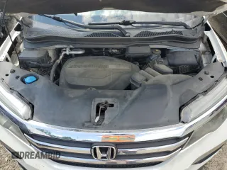 2016 Honda Pilot EX with VIN 5FNYF5H32GB055753, listed as a Copart auction lot 41449945 with 163,264 mi miles and Salvage Title. Bid and sale history available at carsss.com. Image 12.