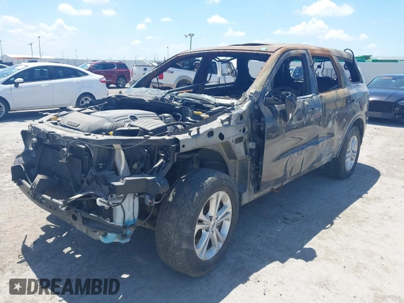 2019 Dodge Durango R/T with VIN 1C4SDJCT6KC622855, listed as a IAAI auction lot 42103440 with 1 mi miles. Bid and sale history available at carsss.com. Image 2.