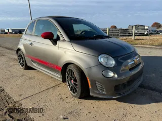 2013 FIAT 500 Abarth with VIN 3C3CFFJH4DT670361, listed as a Copart auction lot 84738664 with 79,555 mi miles and Clean Title. Bid and sale history available at carsss.com. Image 1.
