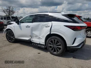 2024 Lexus RX with VIN 2T2BAMCA6RC051373, listed as a Copart auction lot 54823424 with 3,338 mi miles and Salvage Title. Bid and sale history available at carsss.com. Image 2.